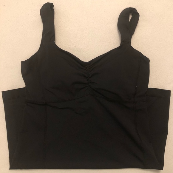 lululemon athletica Tops - 🍋 Black Lululemon Tank Built in Bra 🍋